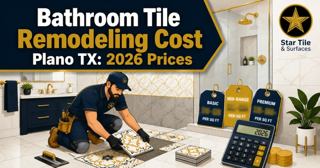 Bathroom Tile Remodeling Cost in Plano, TX What to Actually Expect